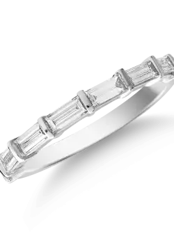 Inel din aur alb de 18K cu diamante de 0.56ct