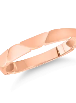 Inel din aur roz de 14K