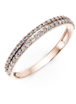 Inel eternity din aur roz