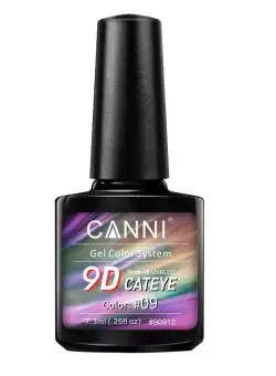 Oja semipermanenta Canni, 9D Cat Eye, 7.3 ml, nuanta 09