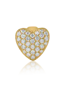 Pandantiv din aur galben cu diamante de 0.18ct
