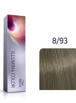 Wella Professionals Illumina Color vopsea de par profesionala permanenta 8/93 blond deschis albastru auriu 60ml