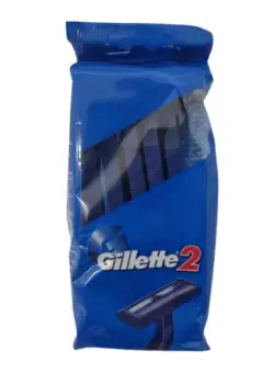 Aparat de Ras cu 2 Lame - Gillette Blue II, 10 buc