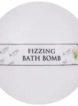 Bila Spumanta de Baie cu Iasomie si Lapte - KANU Nature Fizzing Bath Bomb Jasmine and Milk, 160 g