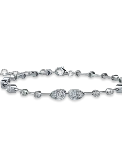 Bratara din aur alb cu diamante de 1.19ct