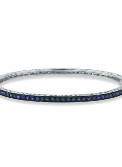Bratara din aur alb cu safire de 1.4ct