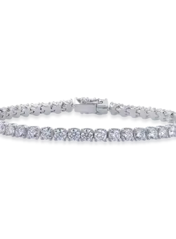 Bratara din aur alb de 18K cu diamante de 7.13ct