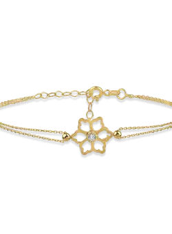 Bratara din aur galben