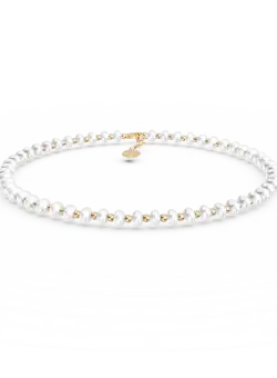 Bratara din aur galben cu perle naturale