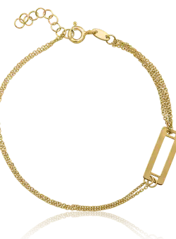 Bratara din aur galben de 14K