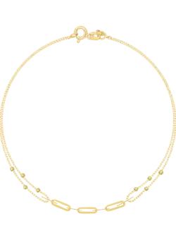 Bratara din aur galben de 14K