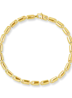 Bratara din aur galben pentru barbati