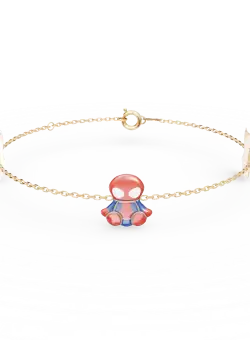 Bratara din aur galben pentru copii