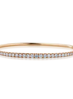 Bratara din aur roz de 18K cu diamante de 1.58ct