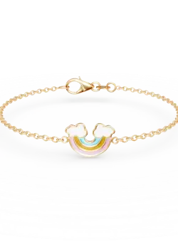 Bratara pentru copii din aur galben de 14K