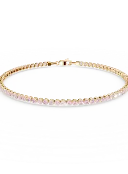 Bratara tennis din aur galben