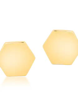 Butoni din aur galben de 14K