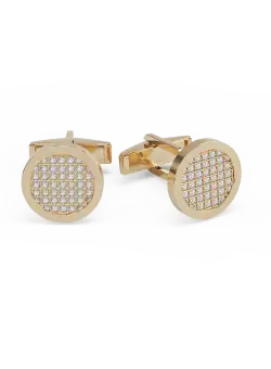 Butoni din aur galben