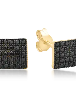 Cercei din aur galben de 14K