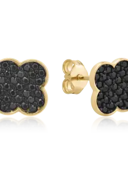 Cercei din aur galben de 14K