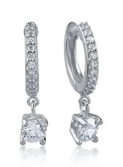 Cercei pentru copii din aur alb