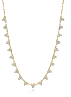 Colier din aur galben cu diamante de 1.8ct