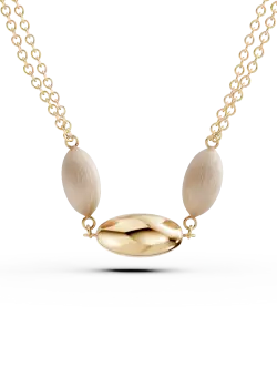 Colier din aur galben