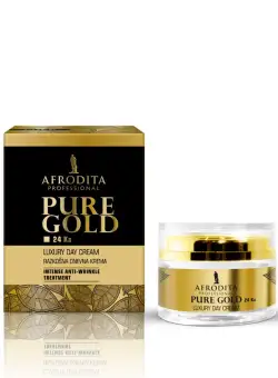 Cosmetica Afrodita - Crema de zi LUXURY cu aur pur 50 ml