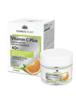 Crema Antirid pentru Fermitate 40+ Vitamin C Plus Cosmetic Plant, 50ml