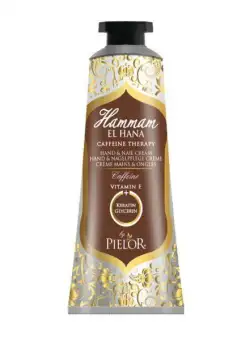 Crema de maini si unghii Pielor Hammam El Hana Caffeine Therapy, 30 ml