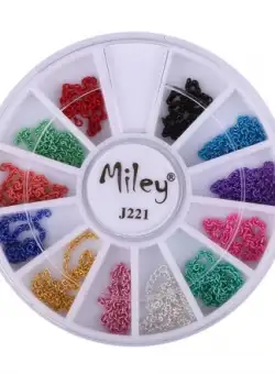 Decor Pentru Unghii Miley 12 Pozitii Lant