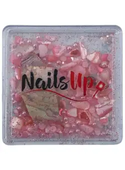 Decor Unghii NailsUp Nail Art Mix Roze 03