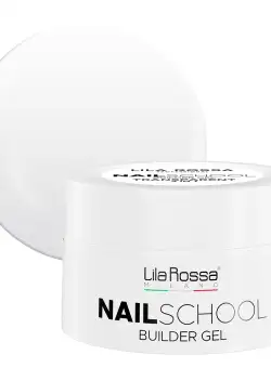 Gel constructie Lila Rossa Nailschool, 15 g, bianco estremo