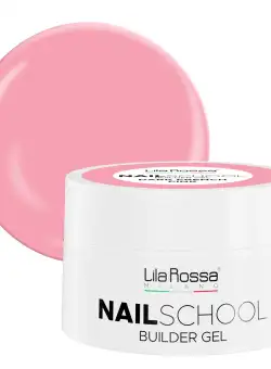 Gel de constructie Lila Rossa NailSchool, 100 g, Dark French Pink