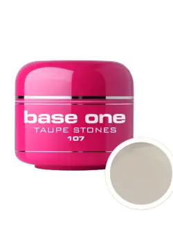 Gel UV color Base One, 5 g, taupe stones 107