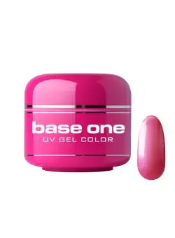 Gel UV color Base One, Metallic, pink 10, 5 g
