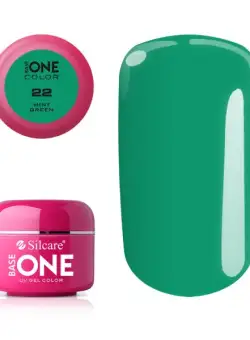 Gel uv Color Base One Silcare Clasic Mint Green 22