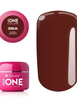 Gel uv Color Base One Silcare Clasic Terra Brown 36A