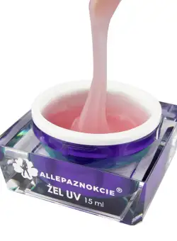 Gel UV Constructie- Perfect French Rose 15 ml Allepaznokcie