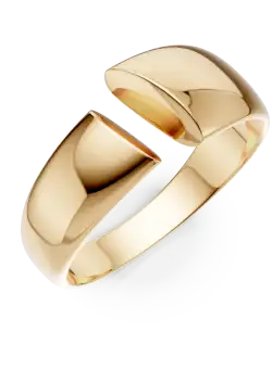 Inel deschis din aur galben