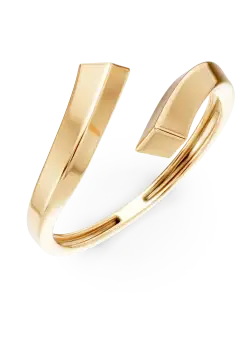 Inel deschis din aur galben