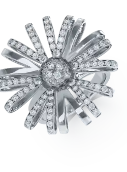 Inel din aur alb cu diamante de 1.26ct