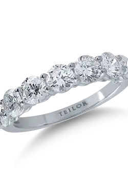 Inel din aur alb cu diamante de 1.93ct