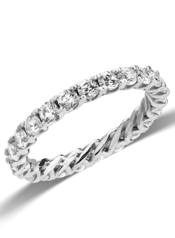 Inel din aur alb de 14K