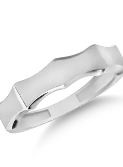 Inel din aur alb de 14K