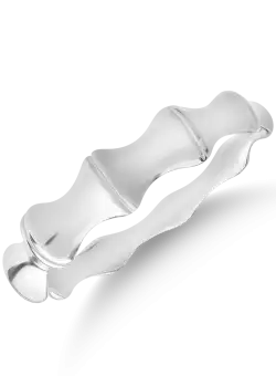 Inel din aur alb de 14K