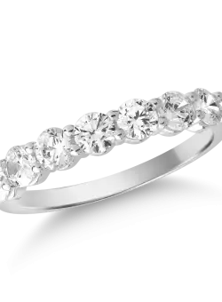 Inel din aur alb de 14K