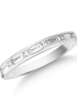 Inel din aur alb de 18K cu diamante de 0.33ct