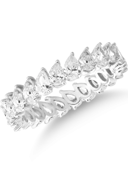 Inel din aur alb de 18K cu diamante de 2.45ct