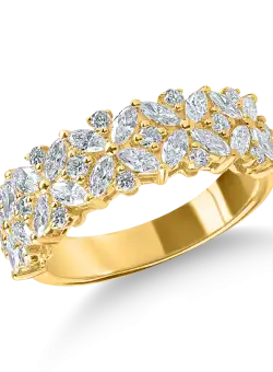 Inel din aur galben cu diamante de 1.1ct